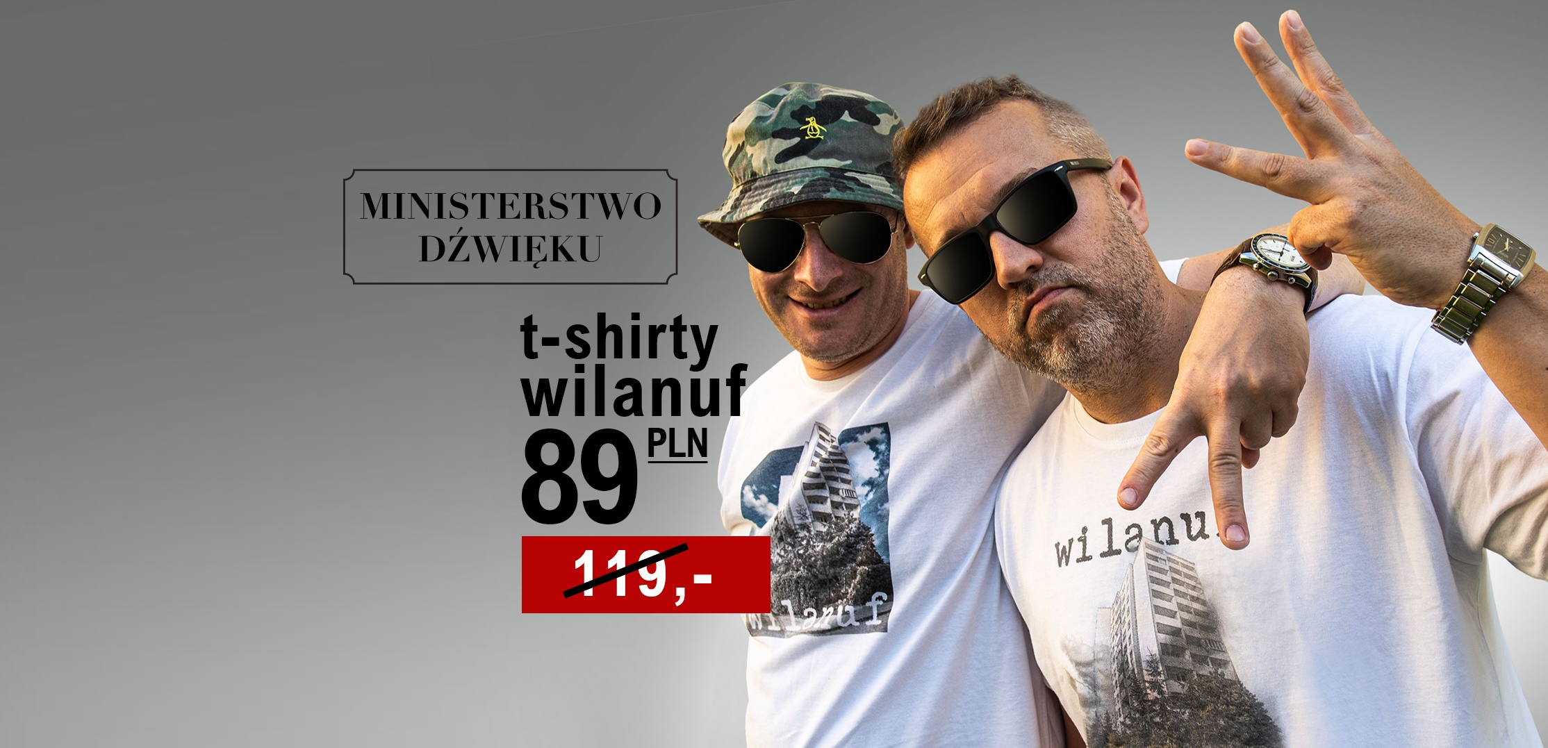 Jano z OMP limitowane koszulki Wilanuf
