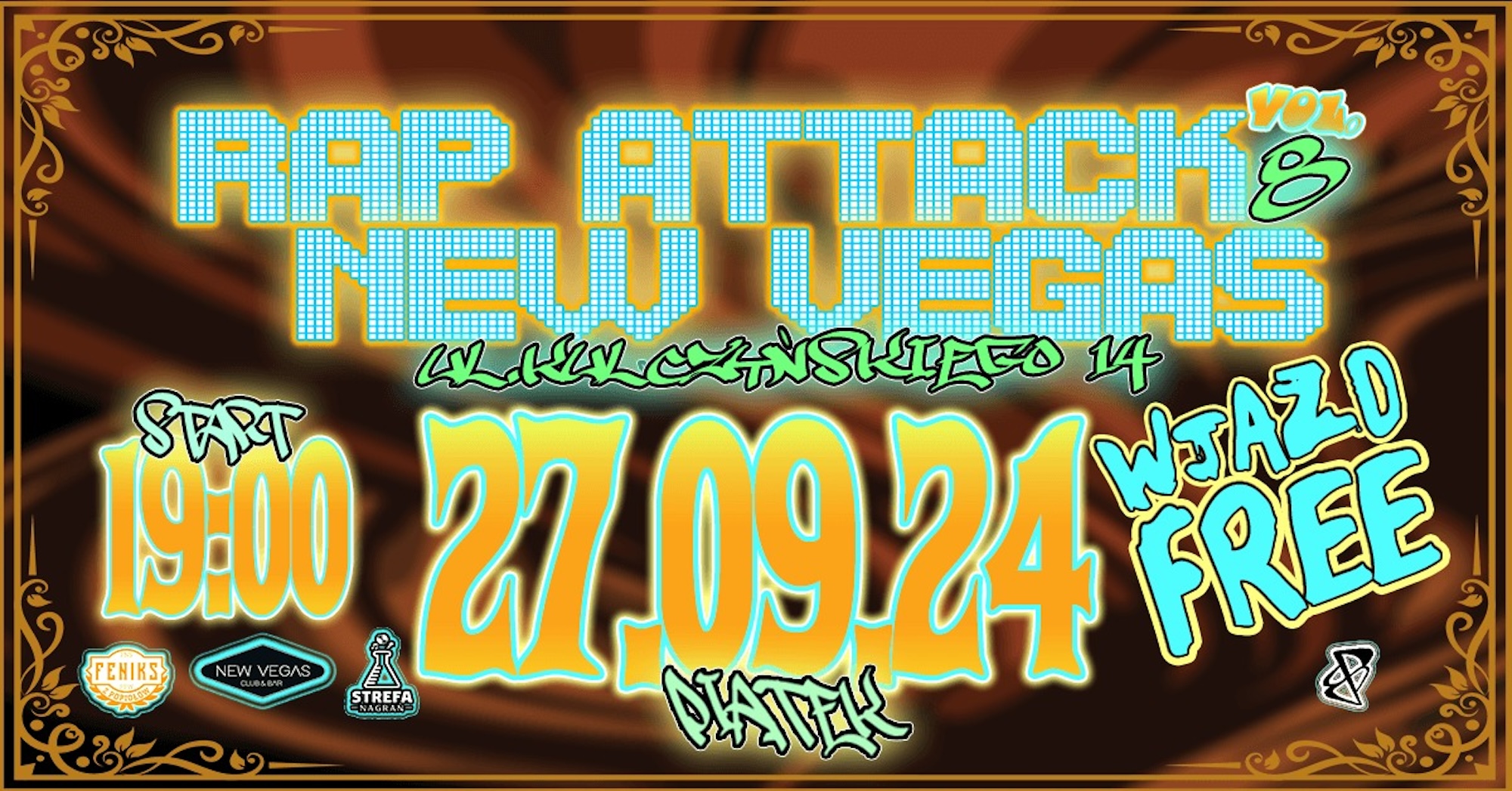 Koncert RAP Attack New Vegas vol.8 - gościnnie OMP