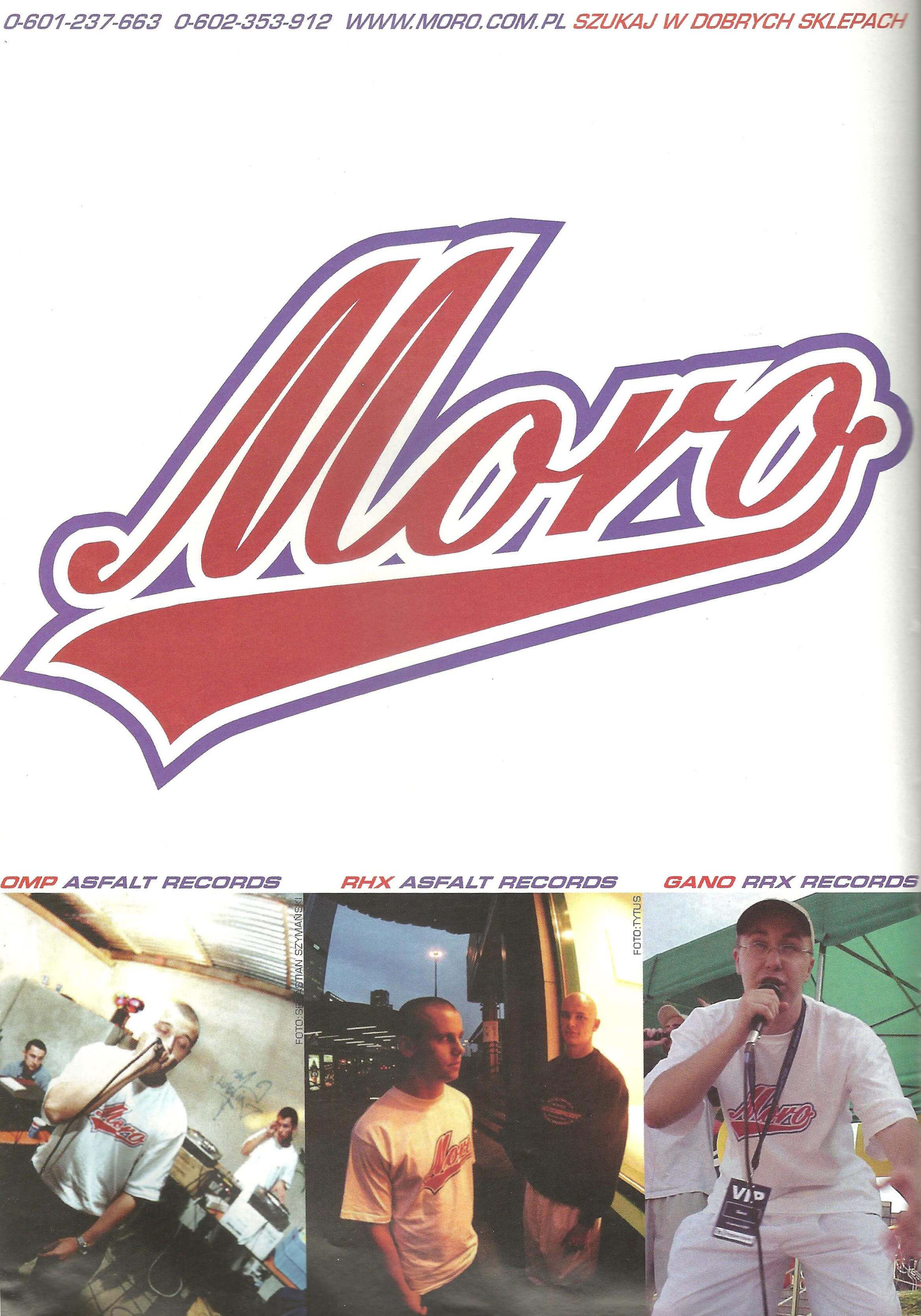 Reklama Moro w magazynie Klan OMP